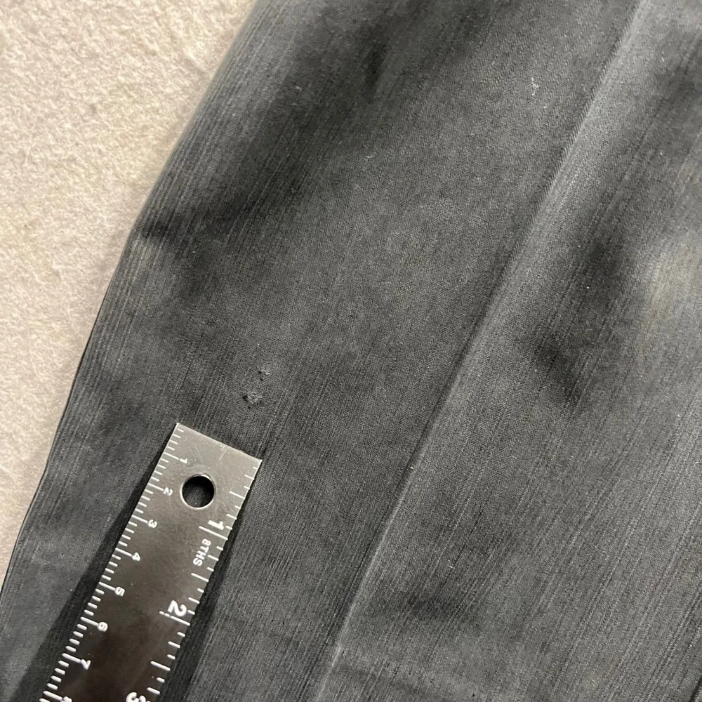 Tommy Bahama Grayston Silk Bamboo Pants Mens 33x32 Black Herringbone Pleated NWT